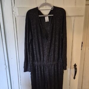 Serra Dark Gray Knit Top